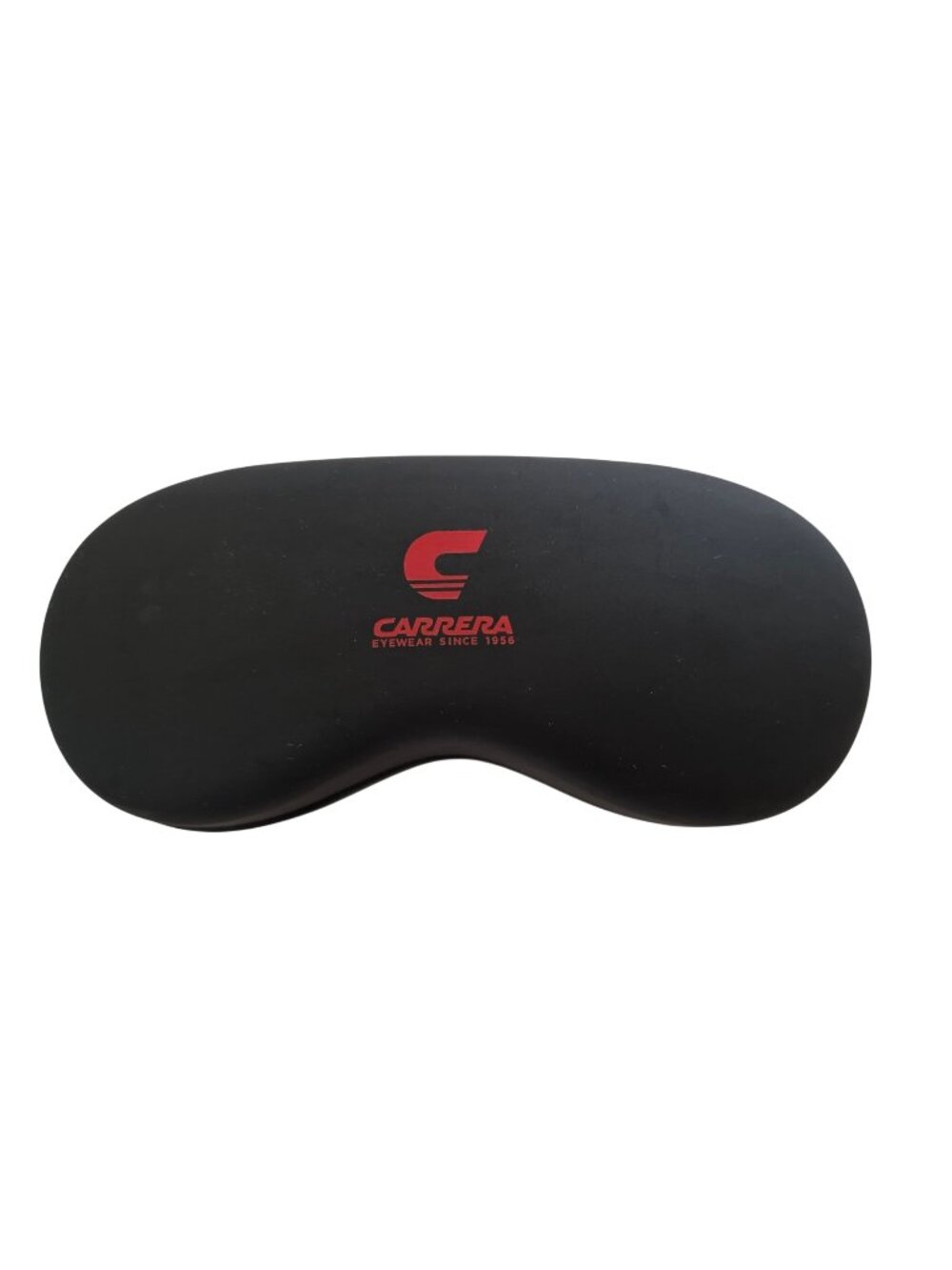 NOS Carrera Hard Sunglasses Eyeglasses Case Black Clamshell Replacement Case